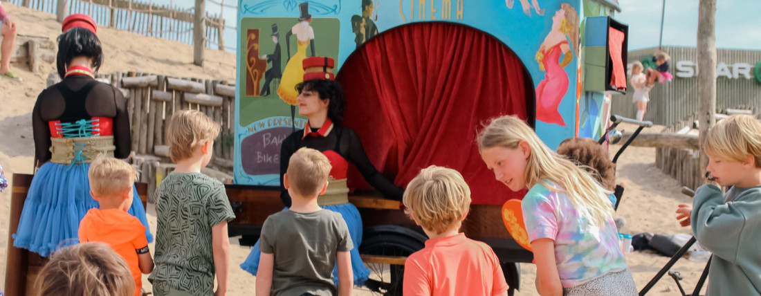 Animatie programma tijdens het hoogseizoen